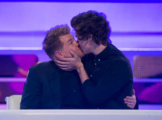 Harry Styles, James Corden Harry Styles, James Corden
